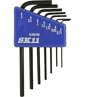 M M　7本セット Amazon | ENGINEER エンジニア 六角レンチセット インチサイズ 7